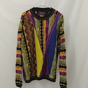 Steven Land vintage multicolored sweater